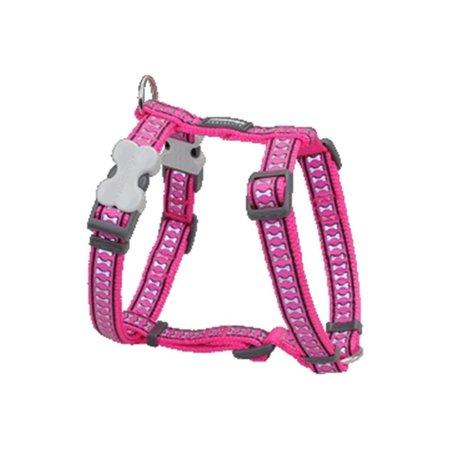 PETPATH Dog Harness Reflective Hot PinkSmall PE478671